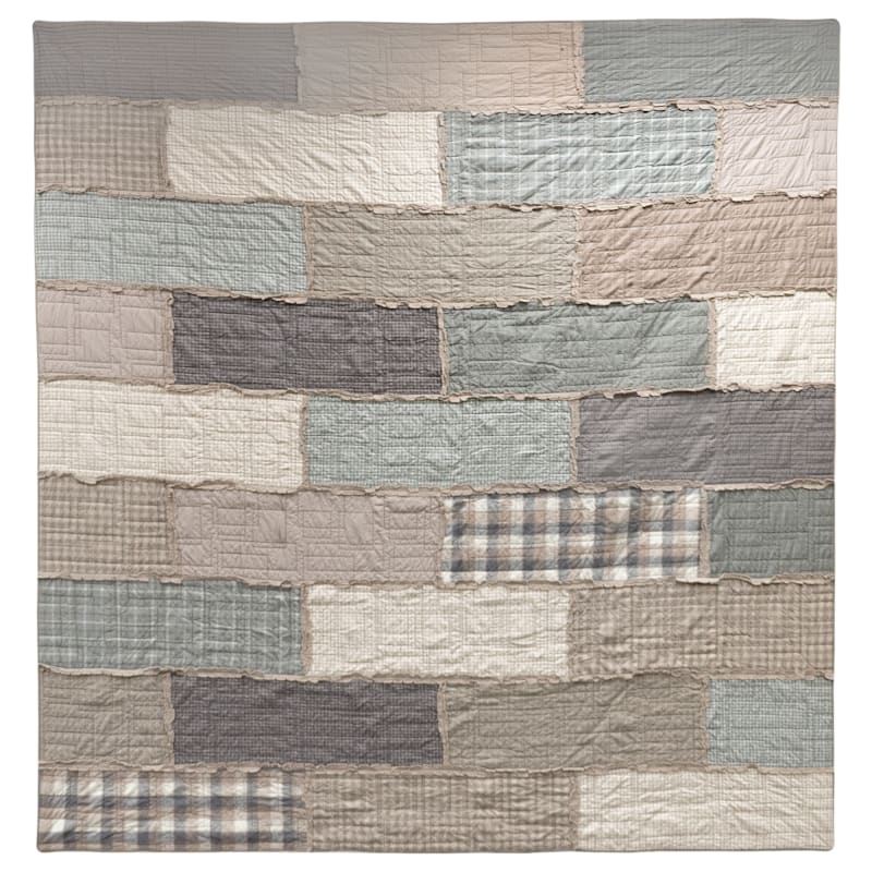 Donna Sharp Smoky Cobblestone Bedding Collection Quilted Quilt