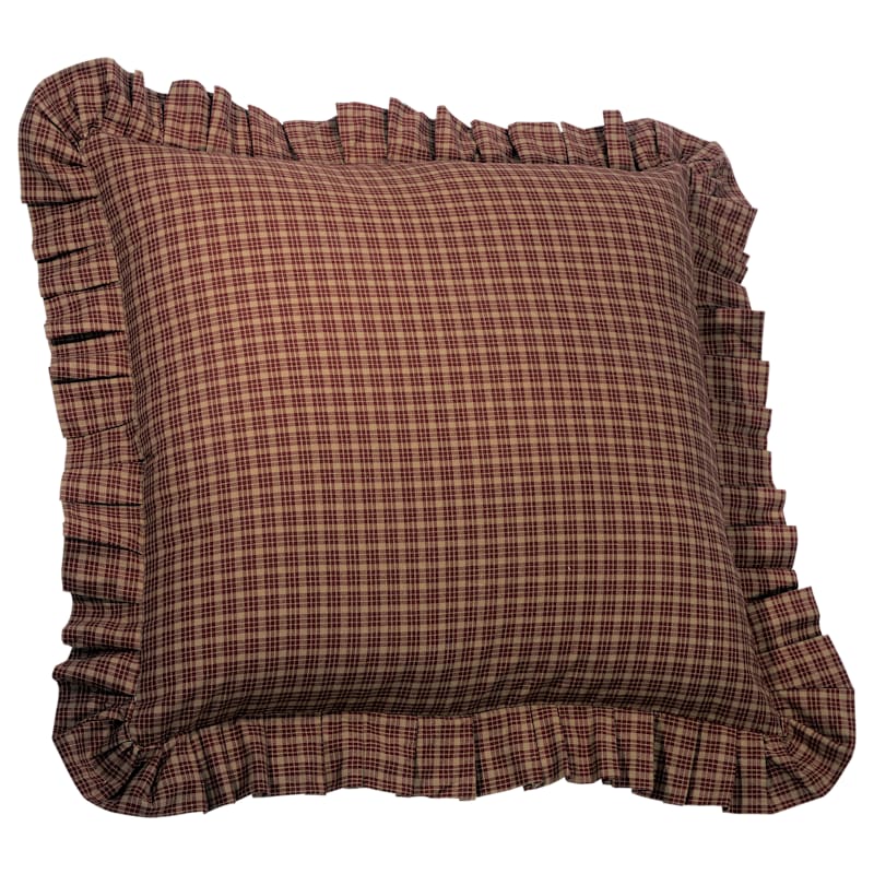 Donna Sharp Campfire Bedding Collection Plaid Euro Sham