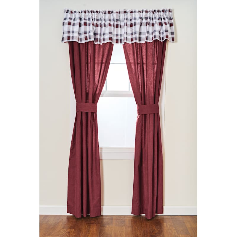 White River Home Wildlife Ridge Bedding Collection Drapes or Valance