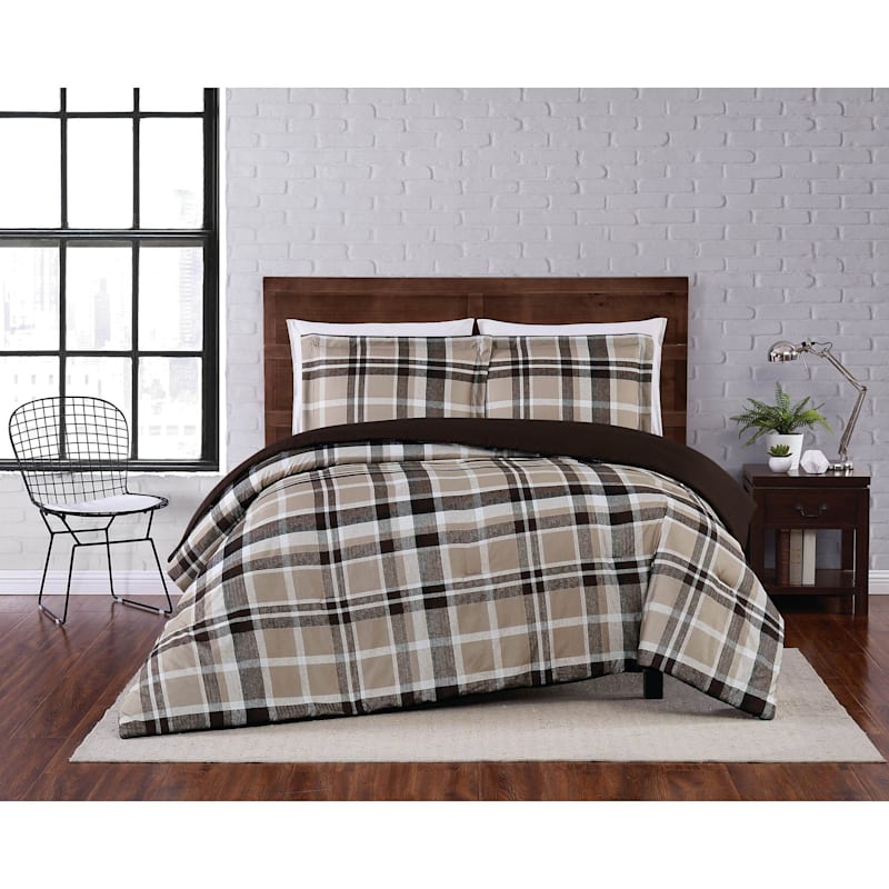 Truly Soft Paulette Plaid Bedding Collection Comforter Set