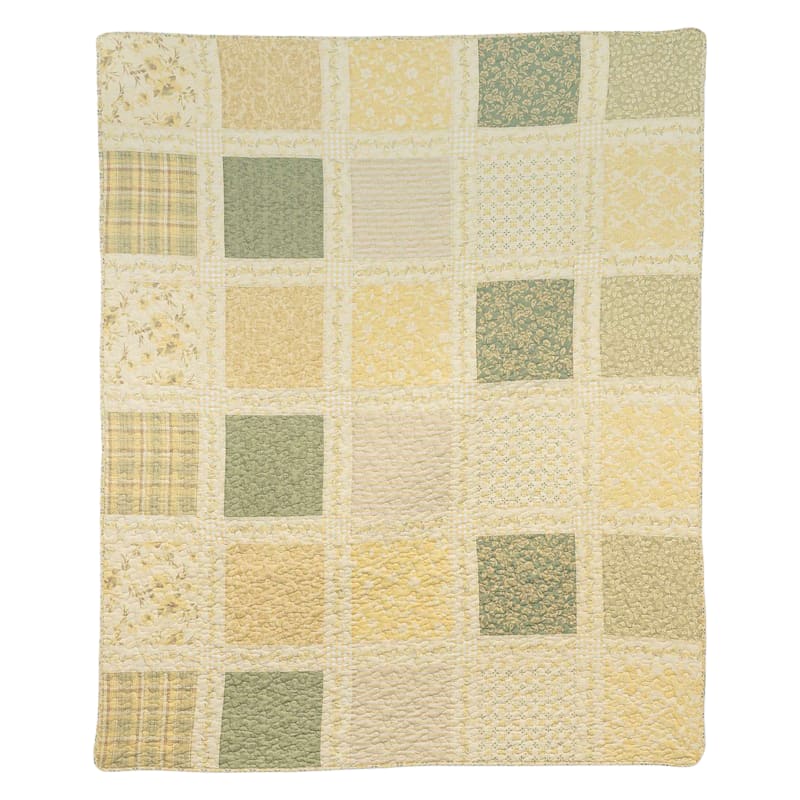 Donna Sharp Meadow Cotton Lap Quilt