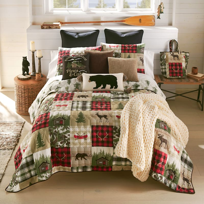 Your Lifestyle by Donna Sharp Cedar Lodge Lightweight Quilted Bedding Set