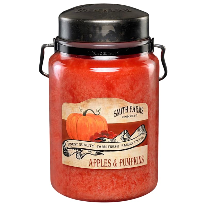 McCall's Apples and Pumpkins Classic Jar Candle