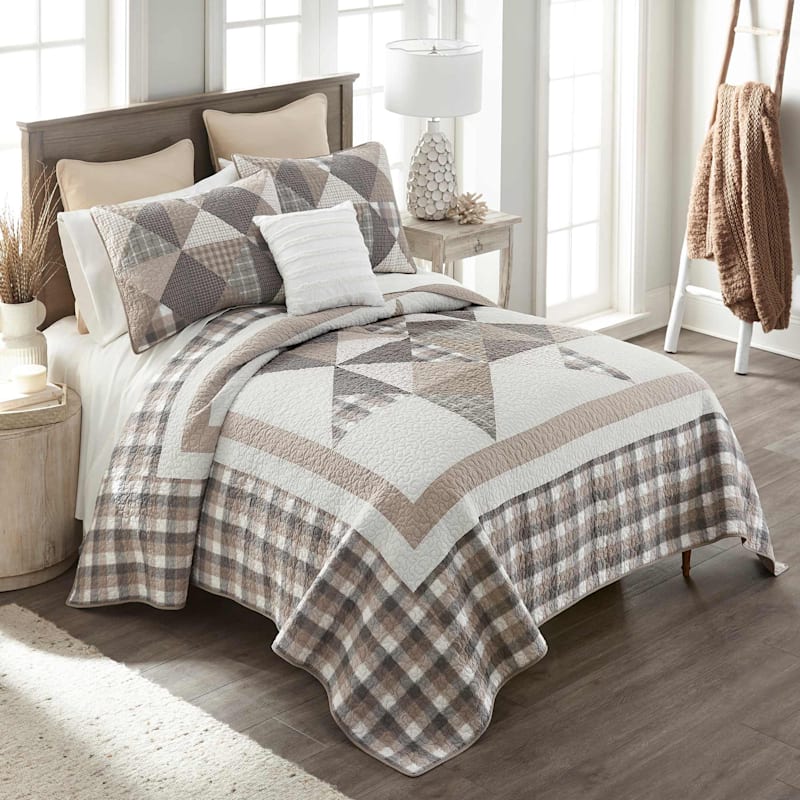 Donna Sharp Smoky Star Cotton Quilt Set