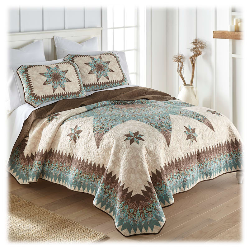 Donna Sharp Sea Breeze Star Collection Quilt