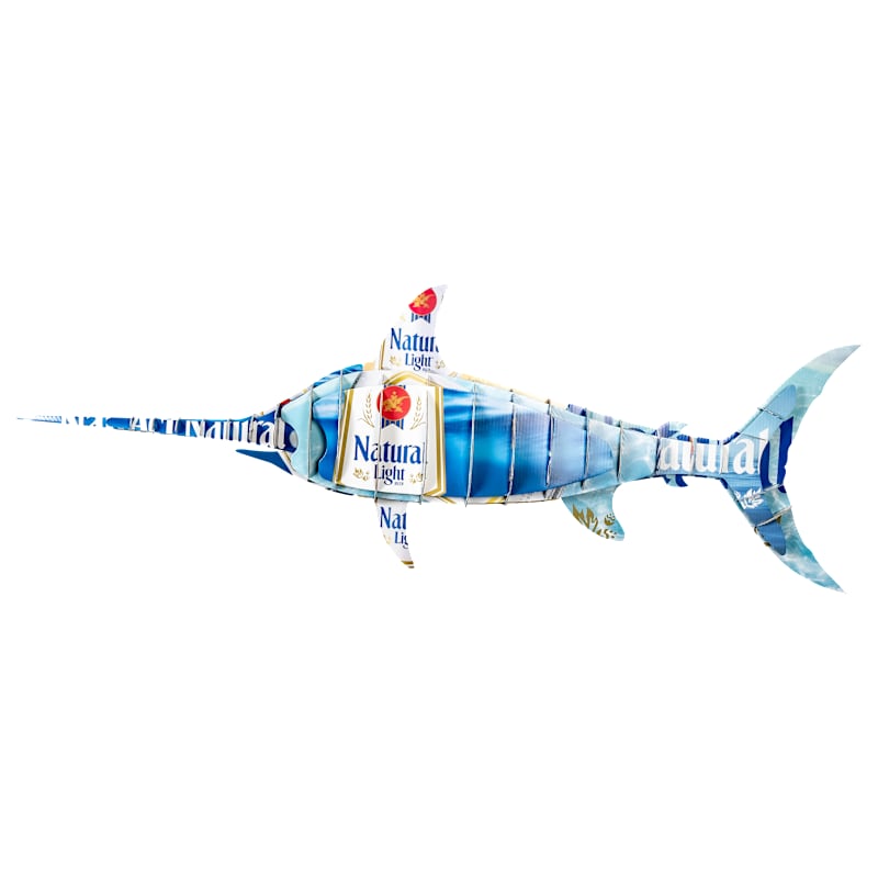 Beer Deer Beer Marlin Natural Light Beer Cardboard Box Wall Mount