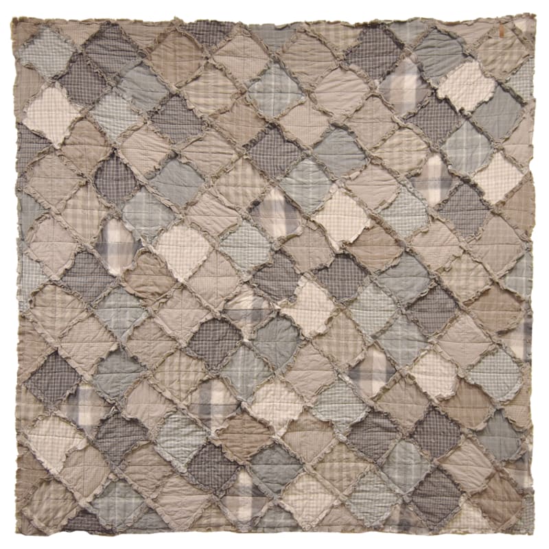 Donna Sharp Smoky Mountain Bedding Collection Rag Quilt Throw