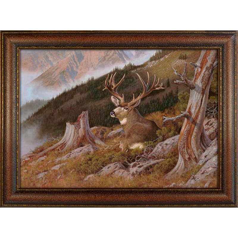 Rocky Mountain Publishing Bed with a View Canvas Giclée by Hayden Lambson