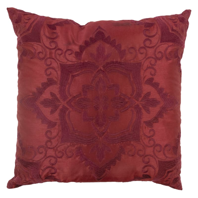 Donna Sharp Spice Postage Stamp Ultra Comfort Bedding Collection Decorative Pillow