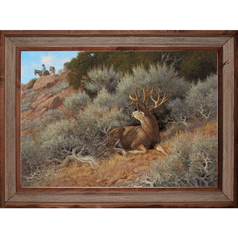 Rocky Mountain Publishing Another Empty Draw Canvas Giclée by Hayden Lambson