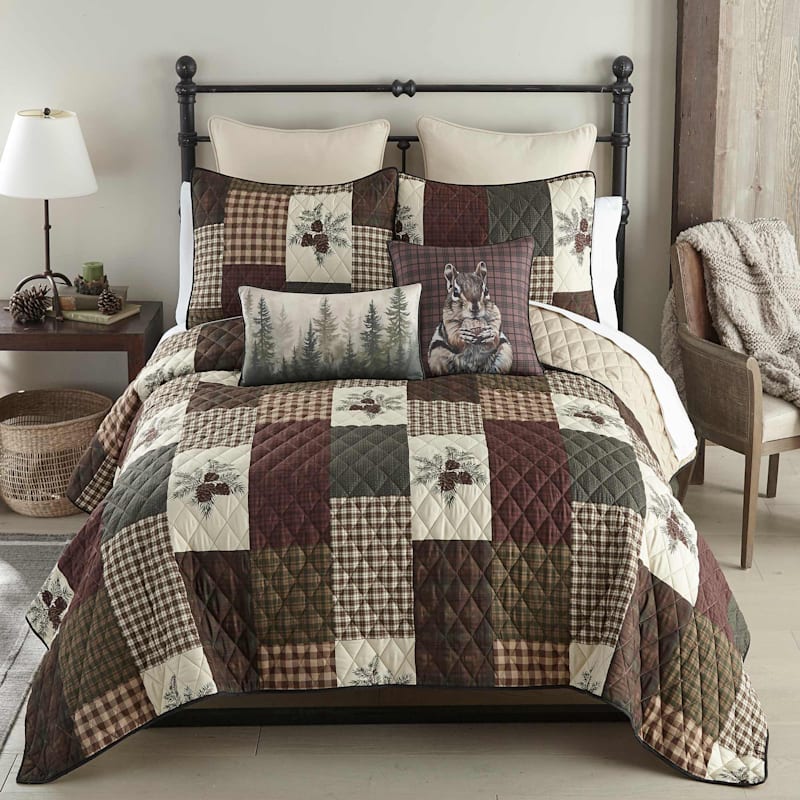 Donna Sharp Pine Panels Quilt Set