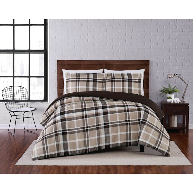 Truly Soft Paulette Plaid Bedding Collection Duvet Cover Set