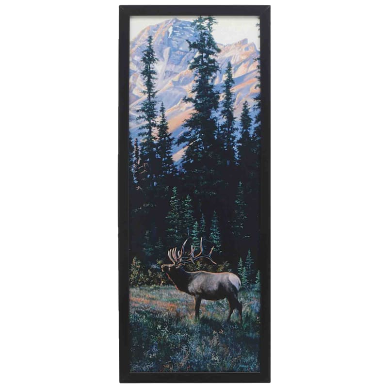 Open Road Brands Framed Elk Wall Art