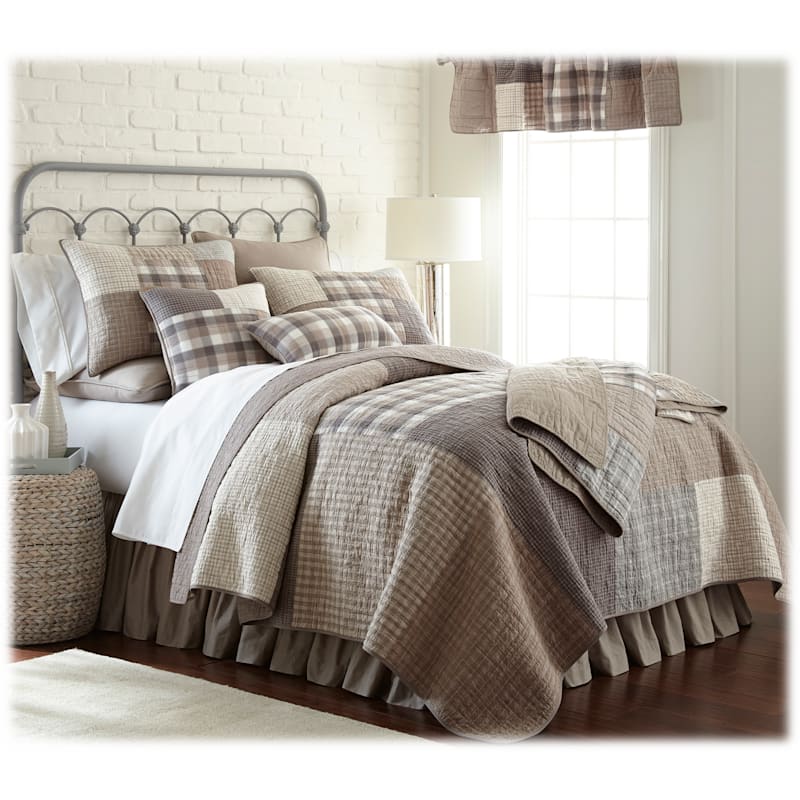 Donna Sharp Smoky Square Bedding Collection Quilt