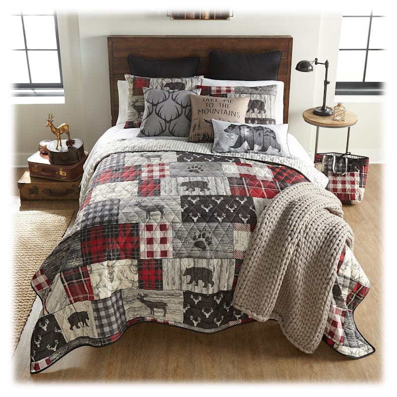 Donna Sharp Timber Bedding Collection Quilt Set