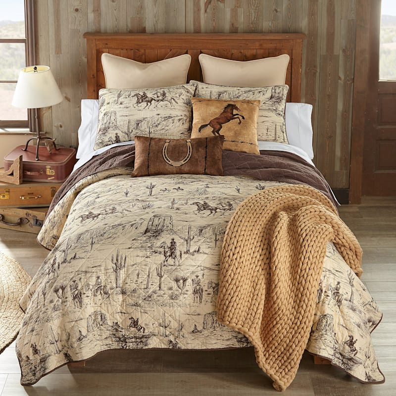 Donna Sharp Cowboy Quilt Bedding Set