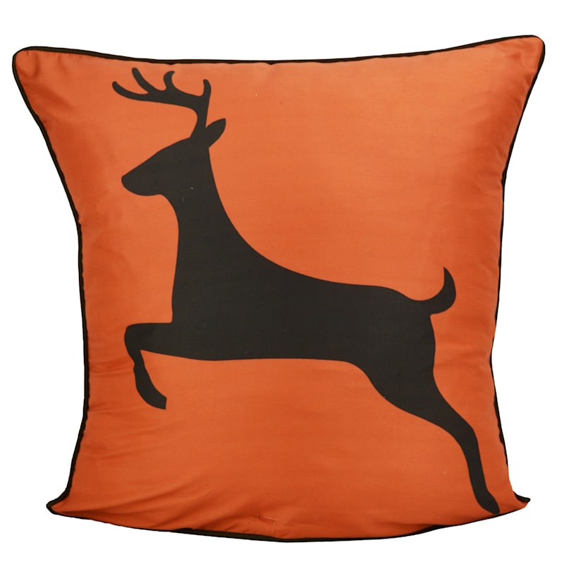 Donna Sharp Green Forest Bedding Collection Deer Decorative Pillow