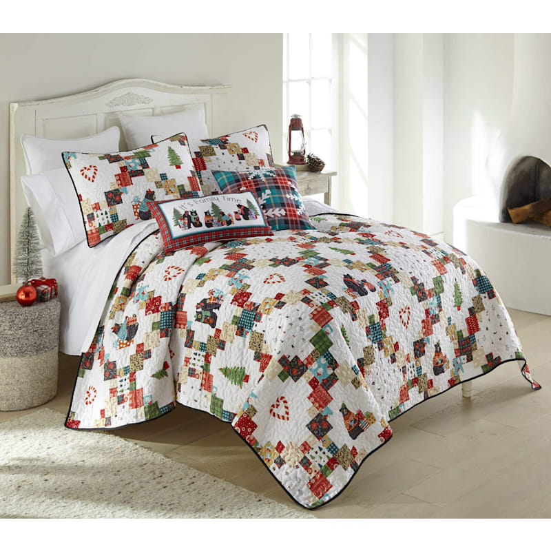 Donna Sharp Holiday Love Quilted Bedding Set