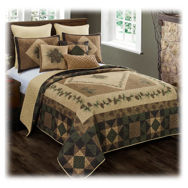 Donna Sharp Antique Pine Bedding Collection Quilt