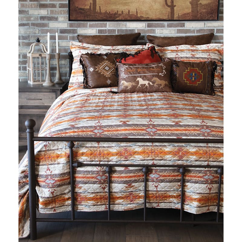 Carstens, Inc. Wrangler Amarillo Sunset Quilt Set