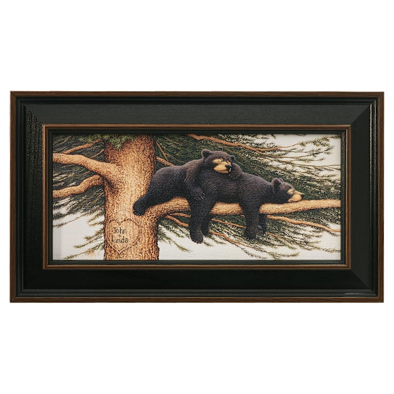Cozy Bears Personalized Framed Artwork by Scott Kennedy