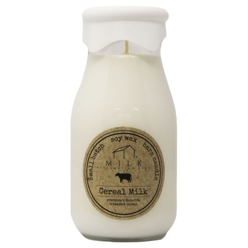 Milk Barn Reclamation Milk Bottle Candle