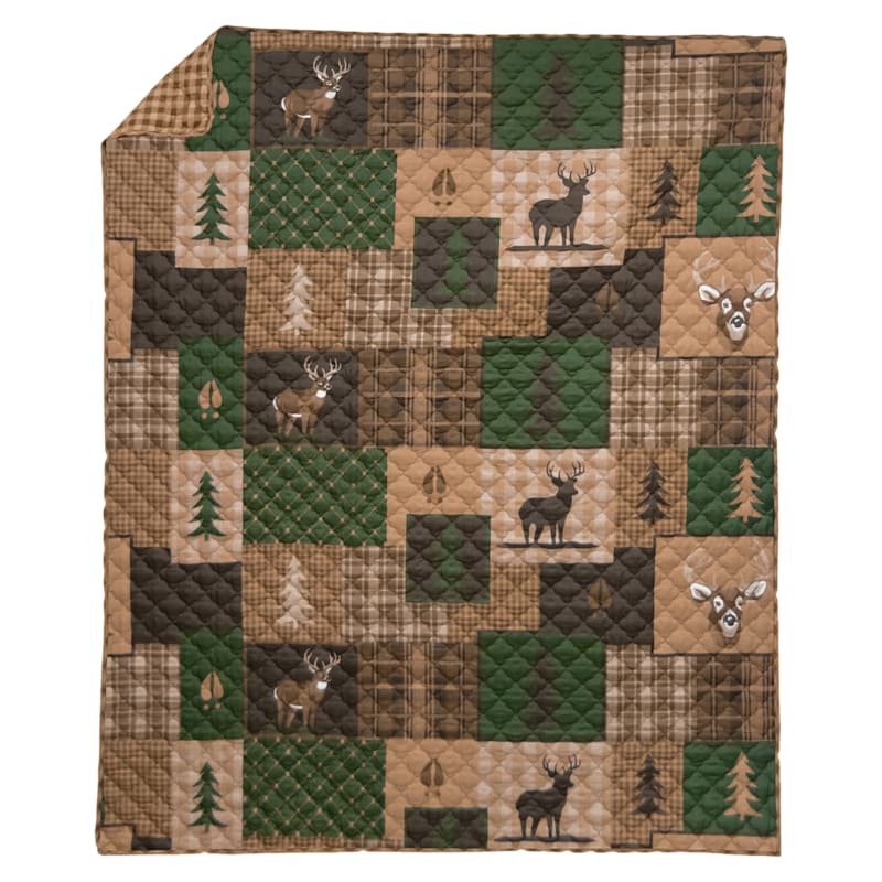 Donna Sharp Green Forest Throw