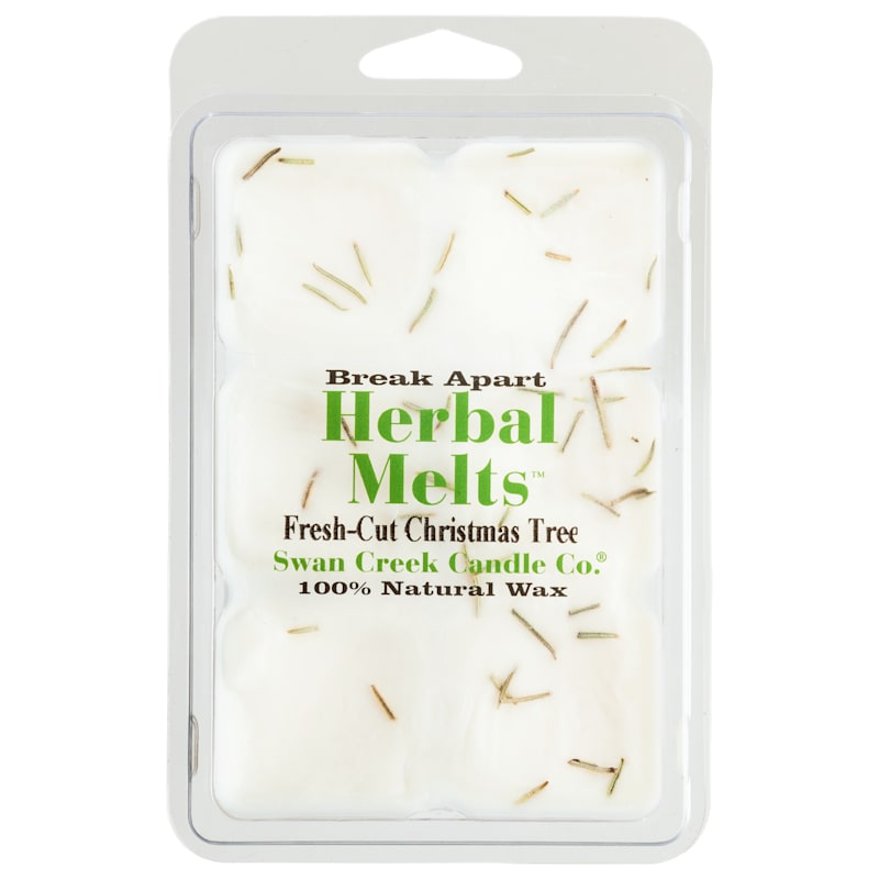 Swan Creek Candle Fresh-Cut Christmas Tree Scented Herbal Wax Melts