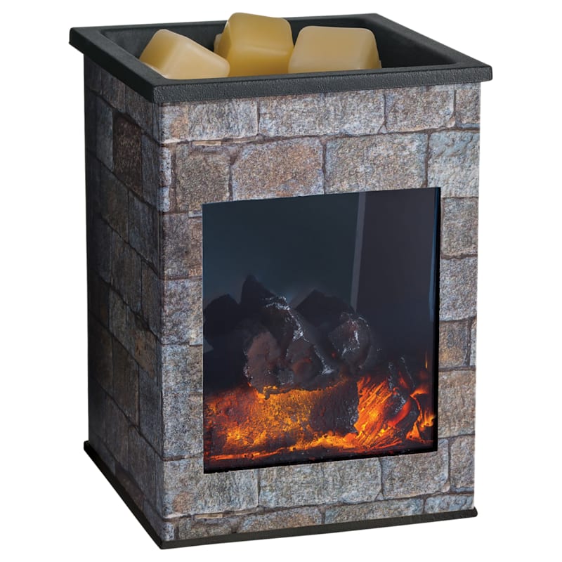 Candle Warmers, Etc. Hearthstone Glass Illumination Wax Warmer