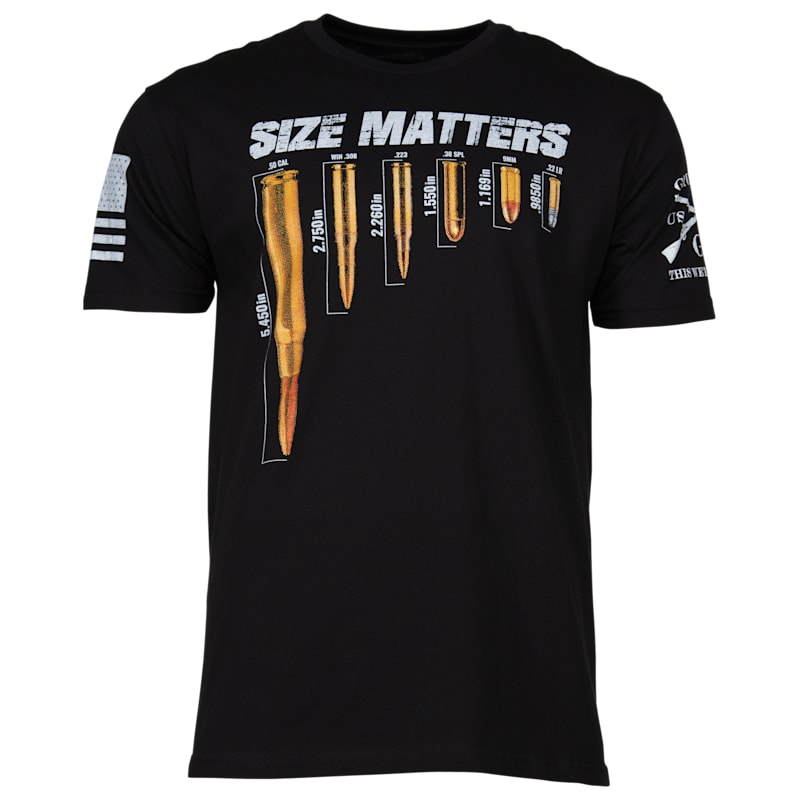 Grunt Style Size Matters Short-Sleeve T-Shirt for Men