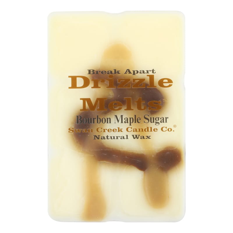 Swan Creek Candle Company Drizzle Melts Scented Melting Wax - Bourbon Maple Sugar