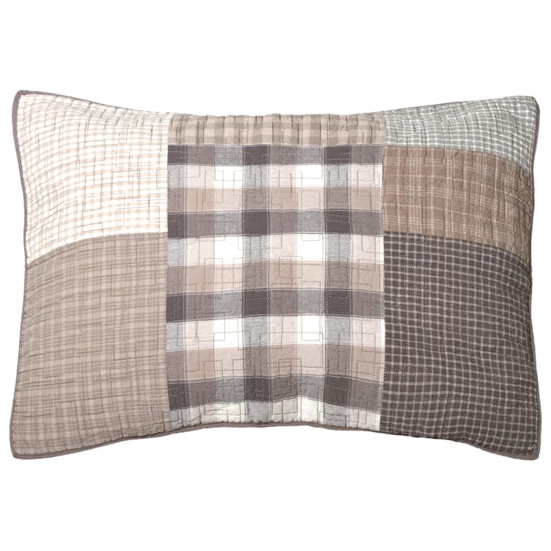 Donna Sharp Smoky Square Bedding Collection Sham