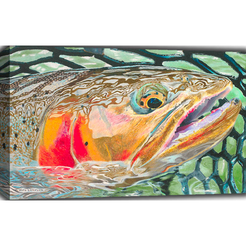 Rocky Mountain Publishing Metallic Cutt Canvas Giclée Gallery Wrap by Travis Sylvester