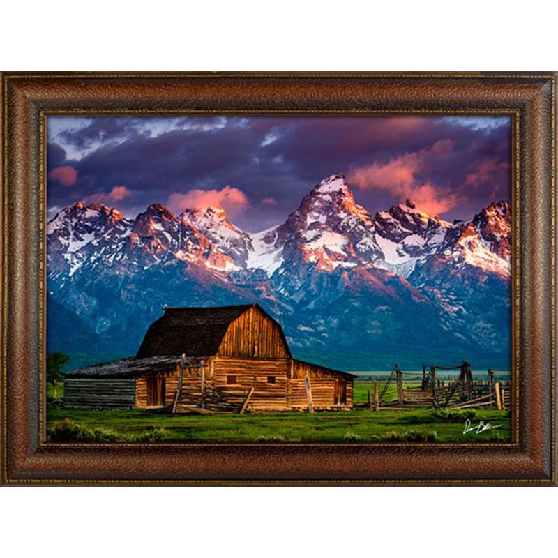 Rocky Mountain Publishing Moulton Barn Canvas Giclée by Dan Ballard