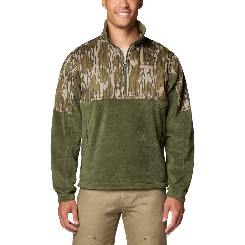 Columbia PHG Fleece Overlay II Quarter-Zip Pullover for Men