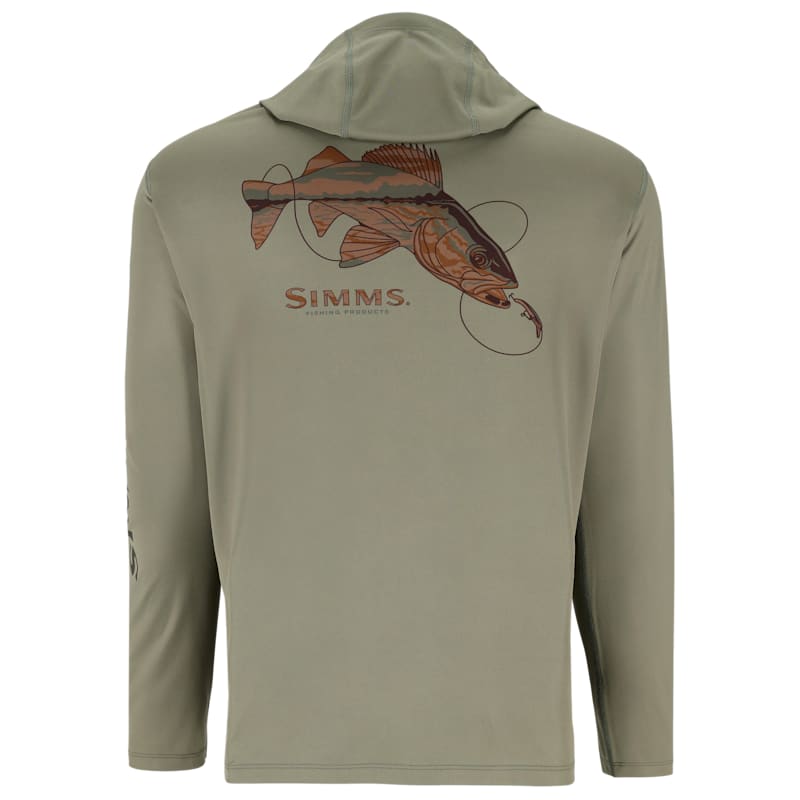 Simms Artist Series Walleye Tech Hoodie for Men