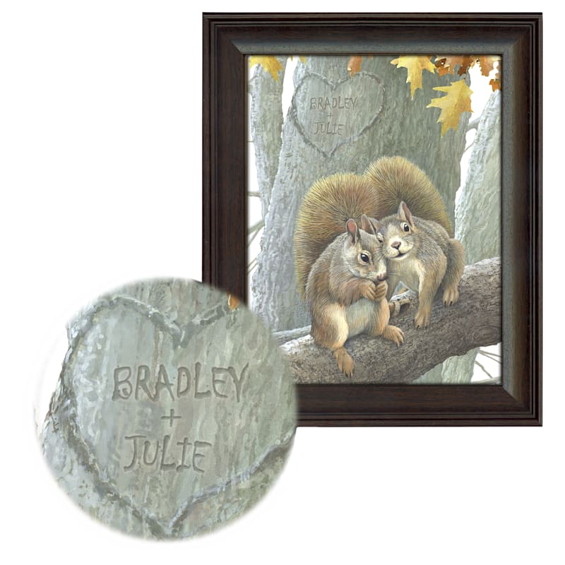 Scott Kennedy Couple of Nuts Personalized Framed Art
