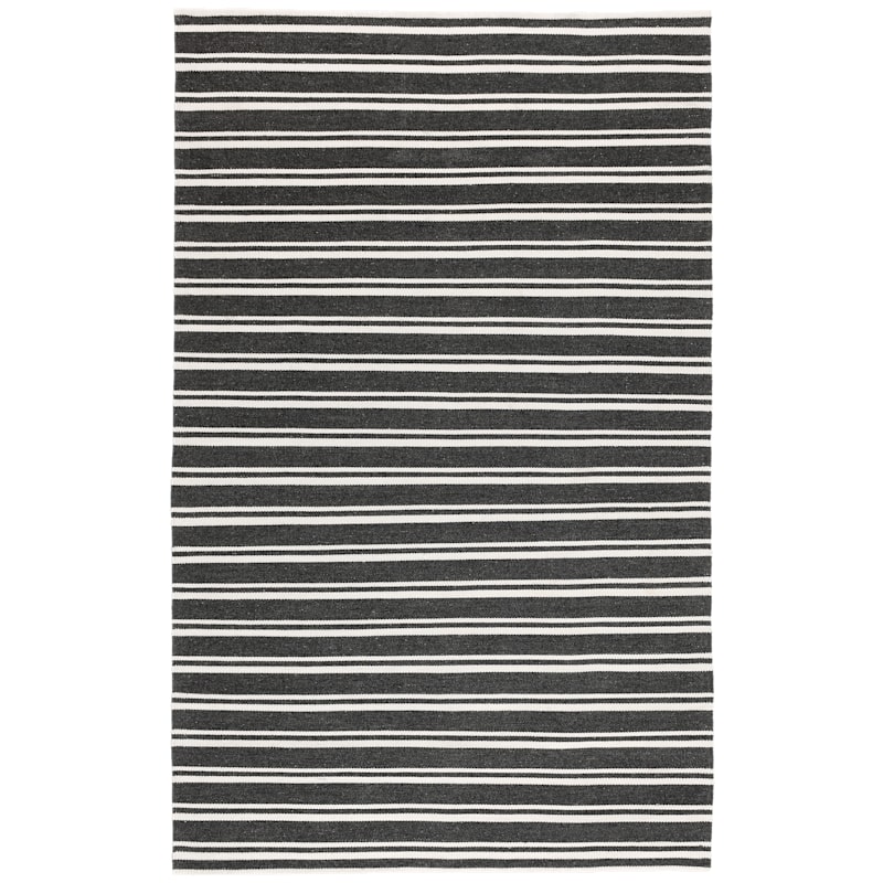 Villa by Classic Home Palma Hand-Woven Performance Stripe Area Rug