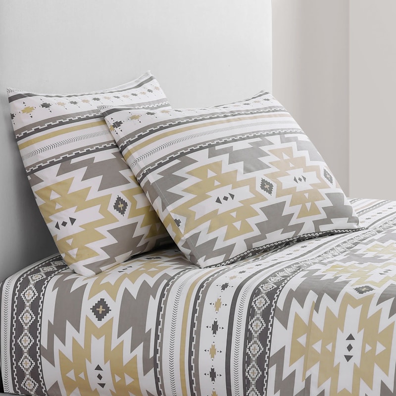 Paseo Road Cotton Desert Sage Sheet Set