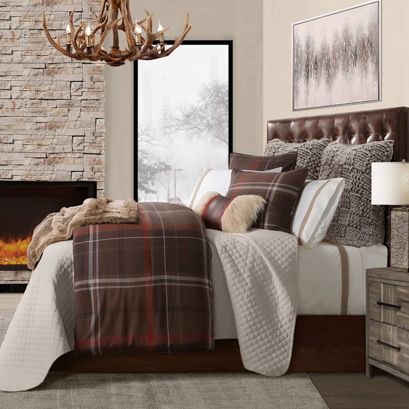 Paseo Road Jackson Plaid Duvet Cover Set