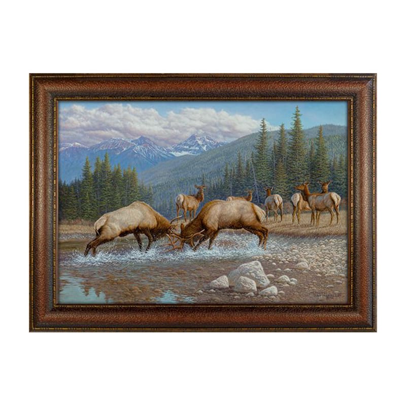 Rocky Mountain Publishing Winner Takes All Canvas Giclée by Manuel Mansanarez