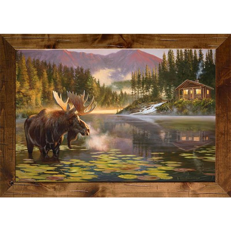 Rocky Mountain Publishing Place of Rest Framed Canvas Giclée by Dallen Lambson