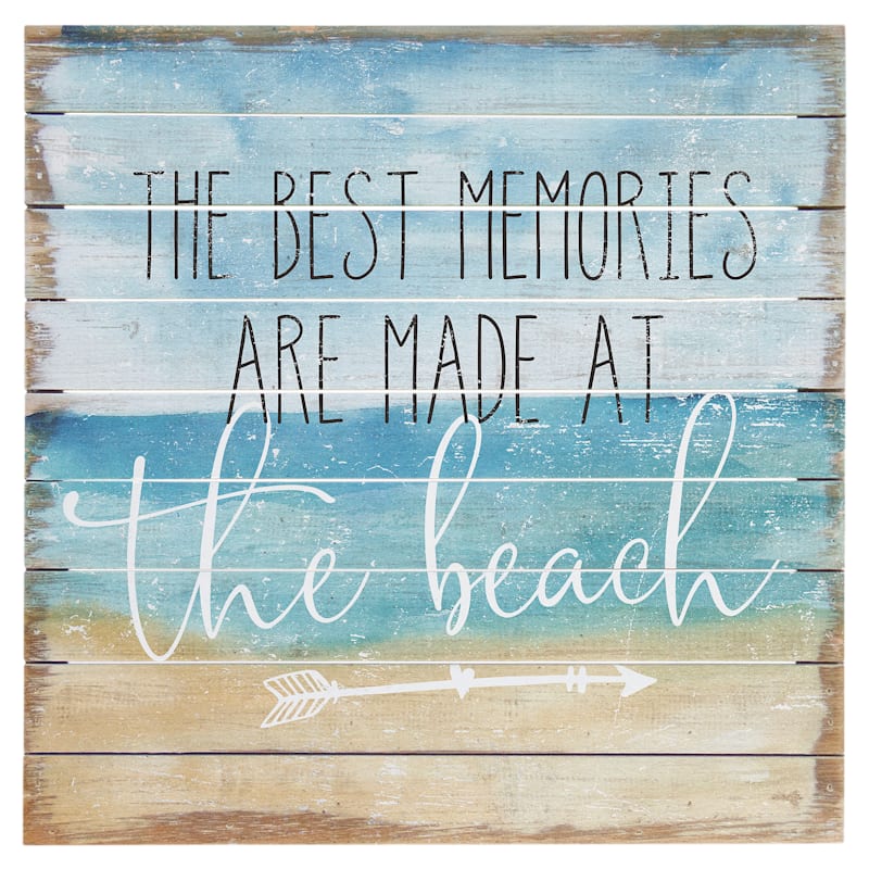 Sincere Surroundings Best Memories Perfect Pallet Tabletop Display