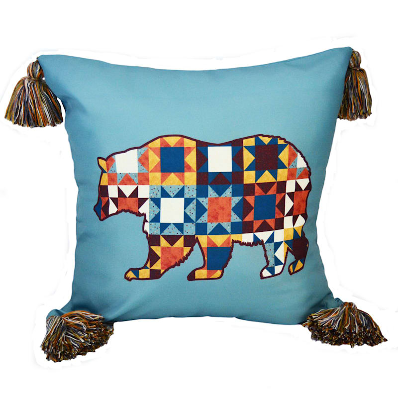 Donna Sharp Northern Lights Bedding Collection Bear Pillow