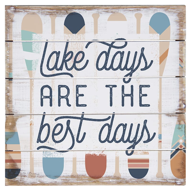 Sincere Surroundings Lake Days Perfect Pallet Petite Sign