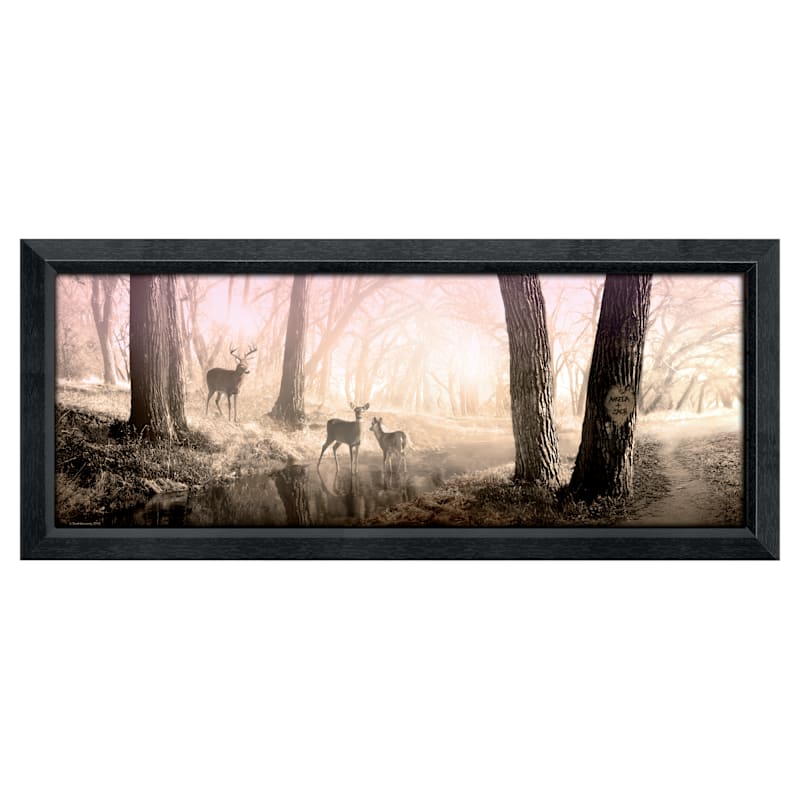 Peaceful Morning Framed Personalized Artwork
