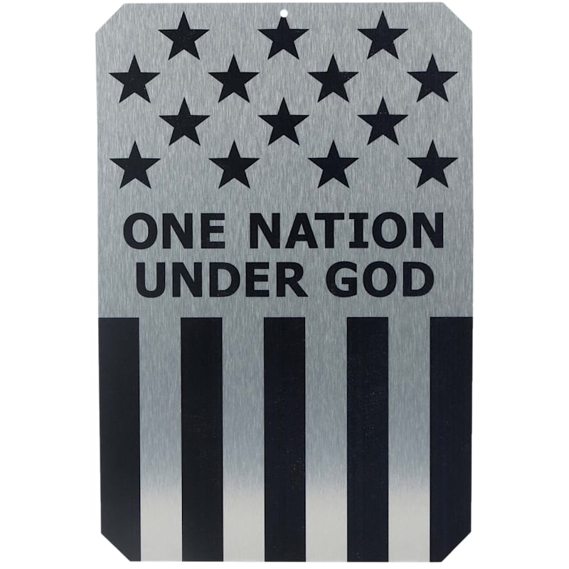 Open Road Brands One Nation Metal Sign