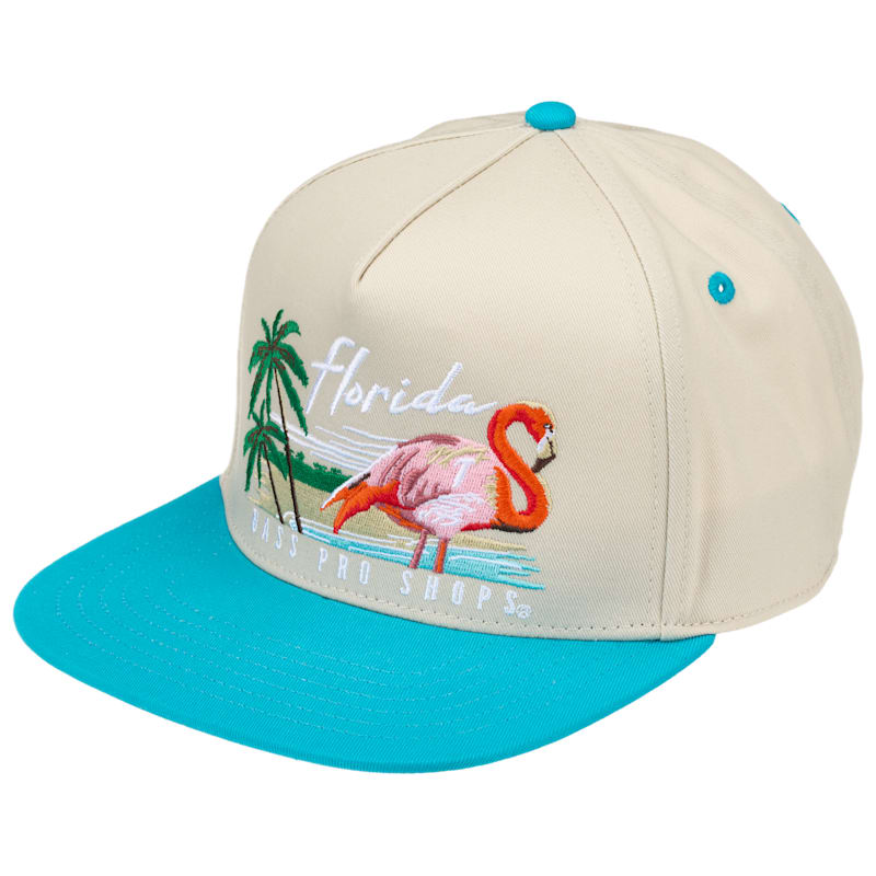 Bass Pro Shops Florida Flamingo Flat-bill Cap