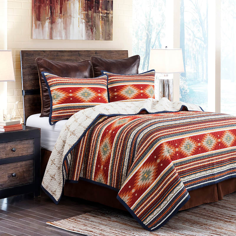 Paseo Road Del Sol Reversible Quilt Set