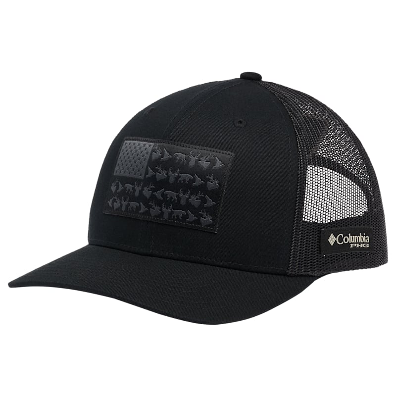 Columbia PHG Hunt Flag Mesh Snap Back Cap